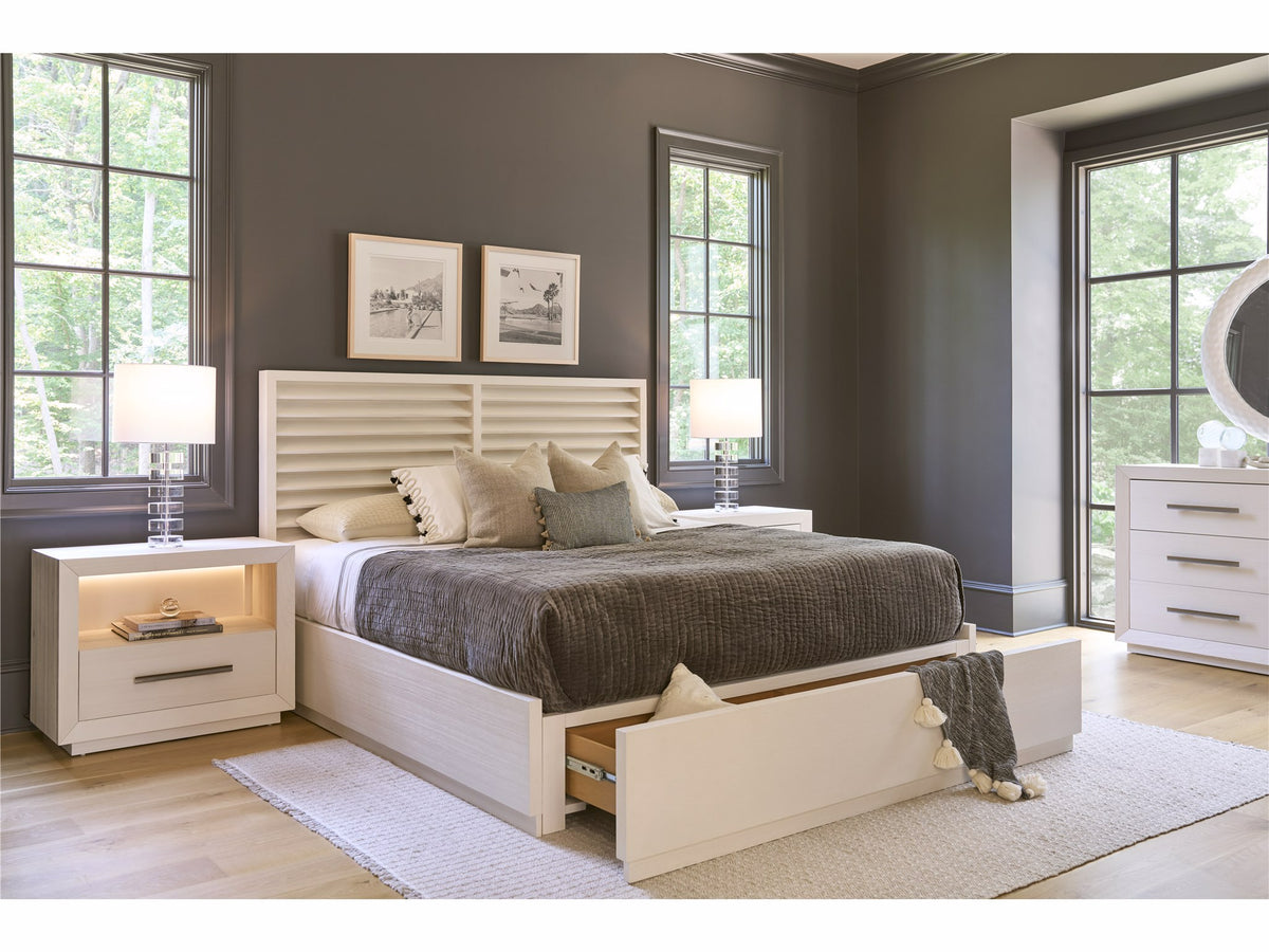 Universal Furniture Shoreline Panel Storage Bed — Oasis Collection