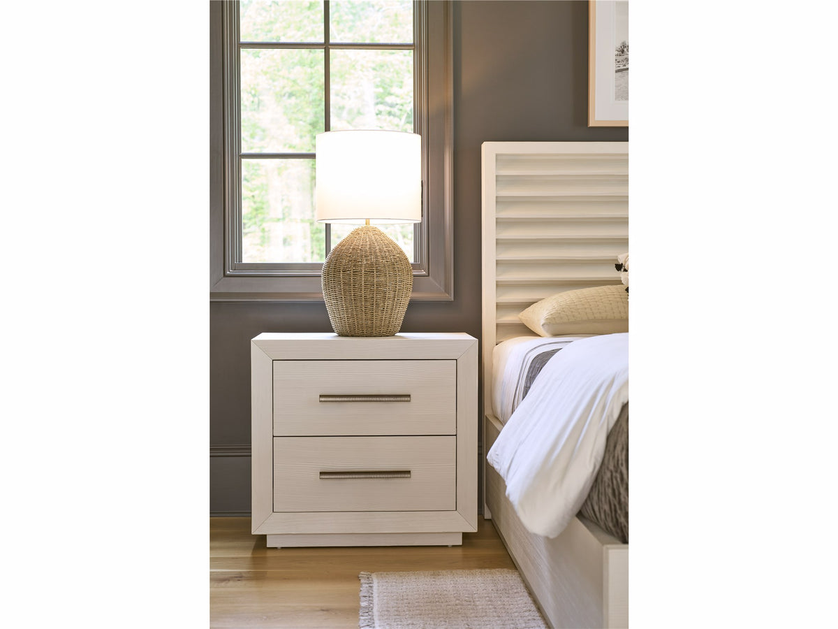 Universal Furniture Oasis Shoreline Nightstand — 2 Drawer — Oasis Collection