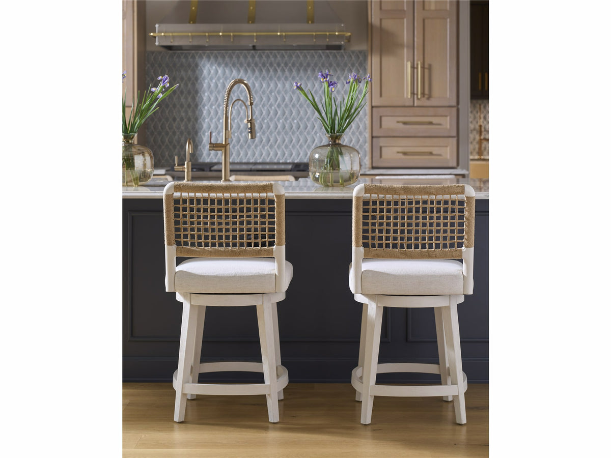 Universal Furniture Shoreline Swivel Counter Stool — Oasis Collection