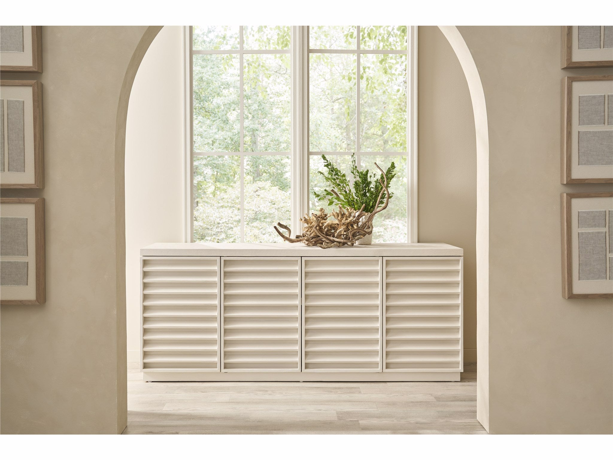 Universal Furniture Oasis Shoreline Credenza — 1 Drawer — Oasis Collection