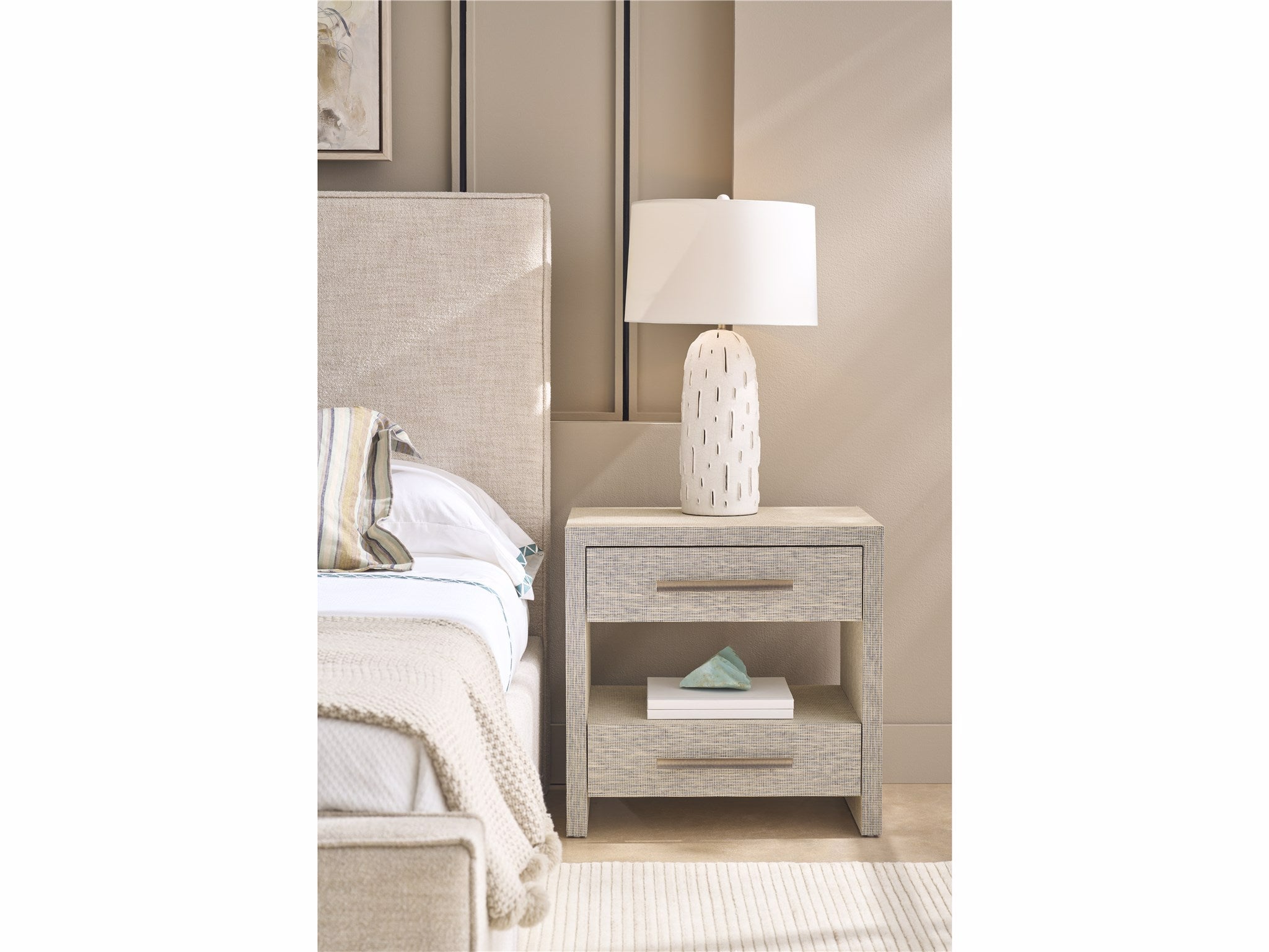Universal Furniture Oasis Seascape Nightstand — 2 Drawer — Oasis Collection