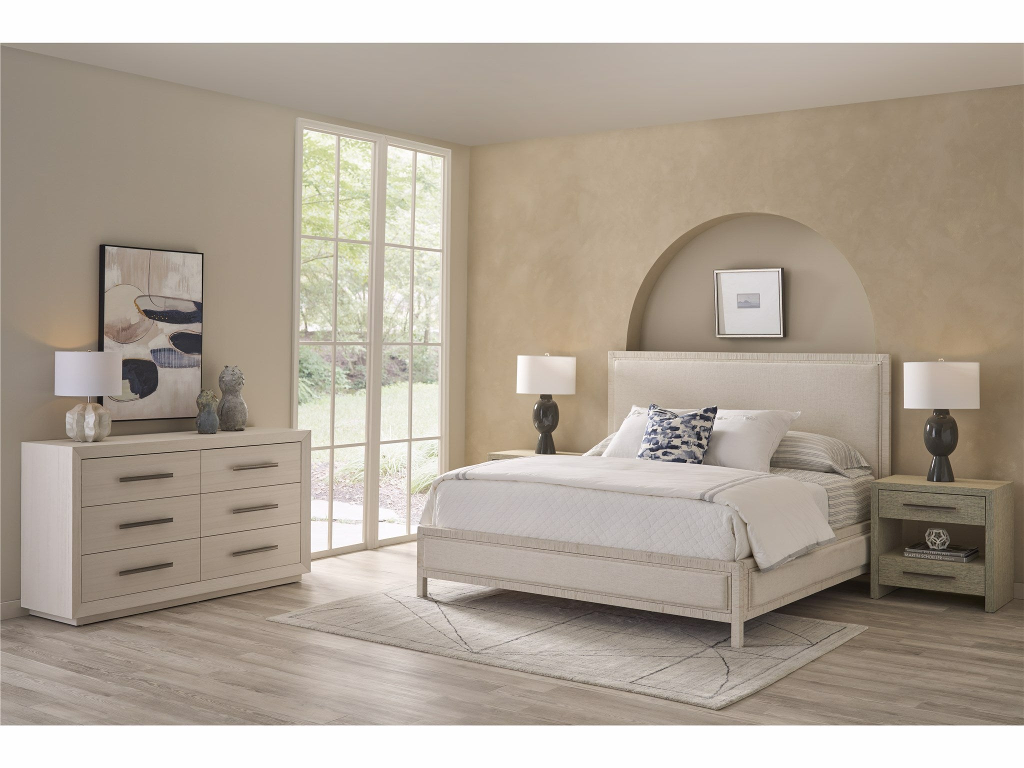 Universal Furniture Oasis Seascape Nightstand — 2 Drawer — Oasis Collection