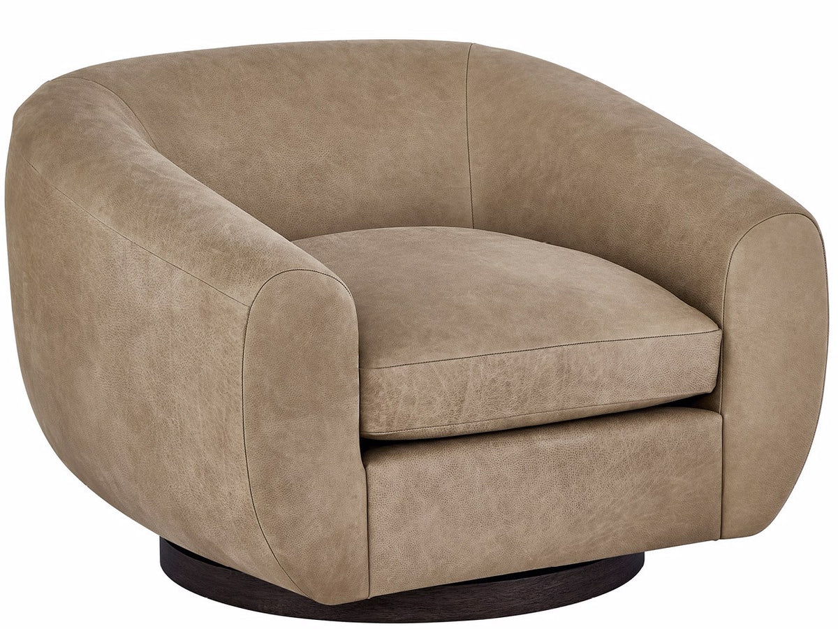 Universal Furniture Fitz Swivel Chair — Vail Toffee — Fitz Collection