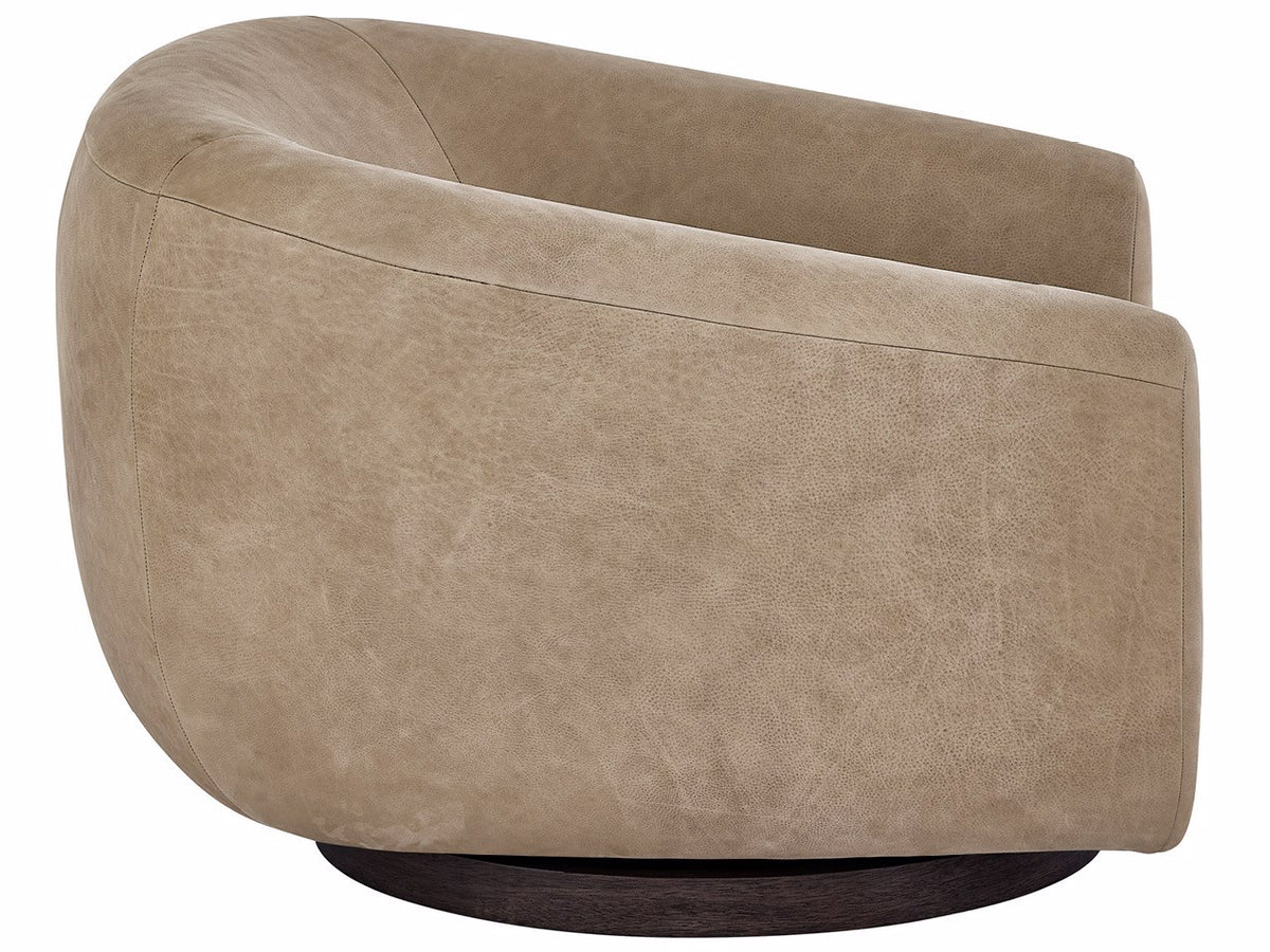 Universal Furniture Fitz Swivel Chair — Vail Toffee — Fitz Collection