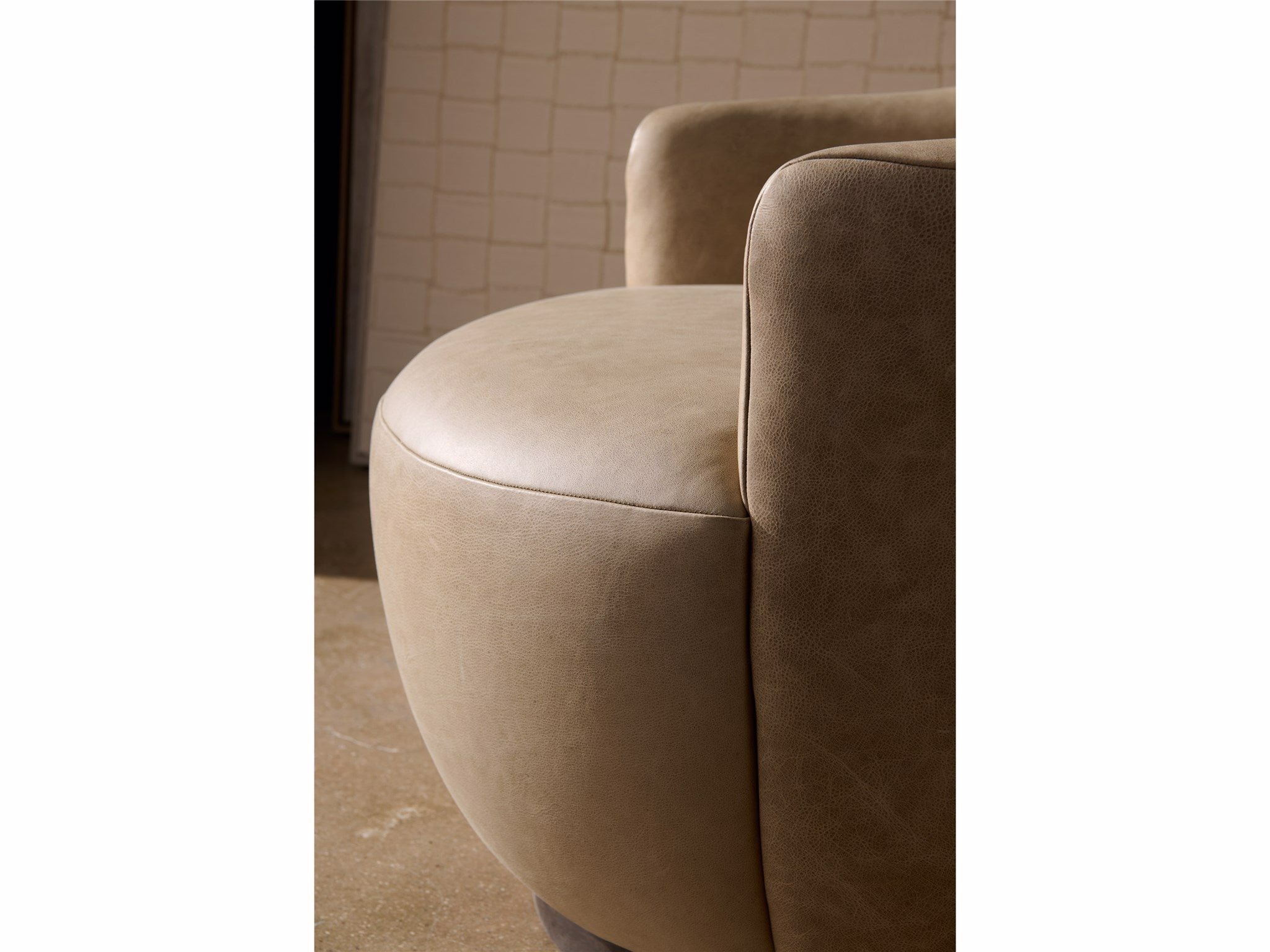 Universal Furniture Chloe Swivel Chair — El Paso Ivory — Chloe Collection