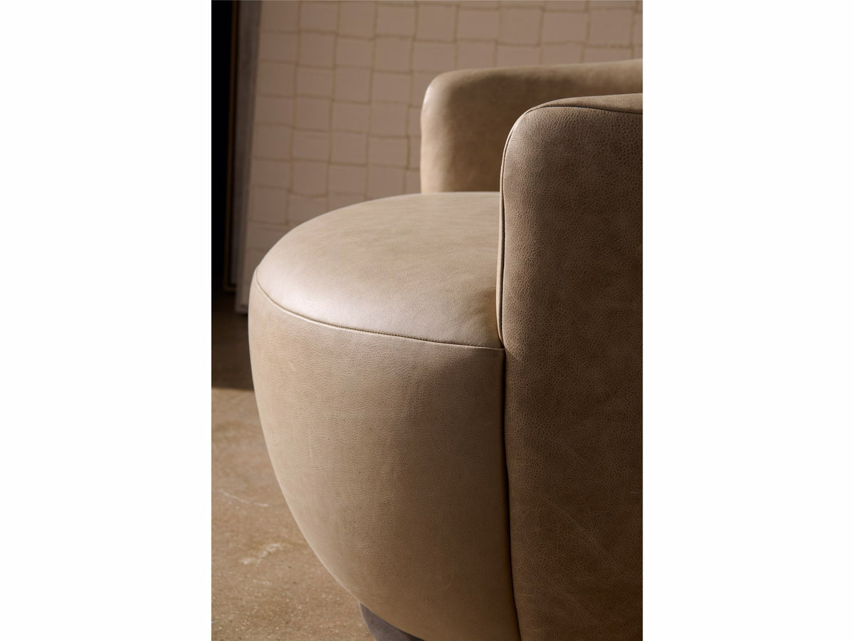 Universal Furniture Chloe Swivel Chair — El Paso Ivory — Chloe Collection