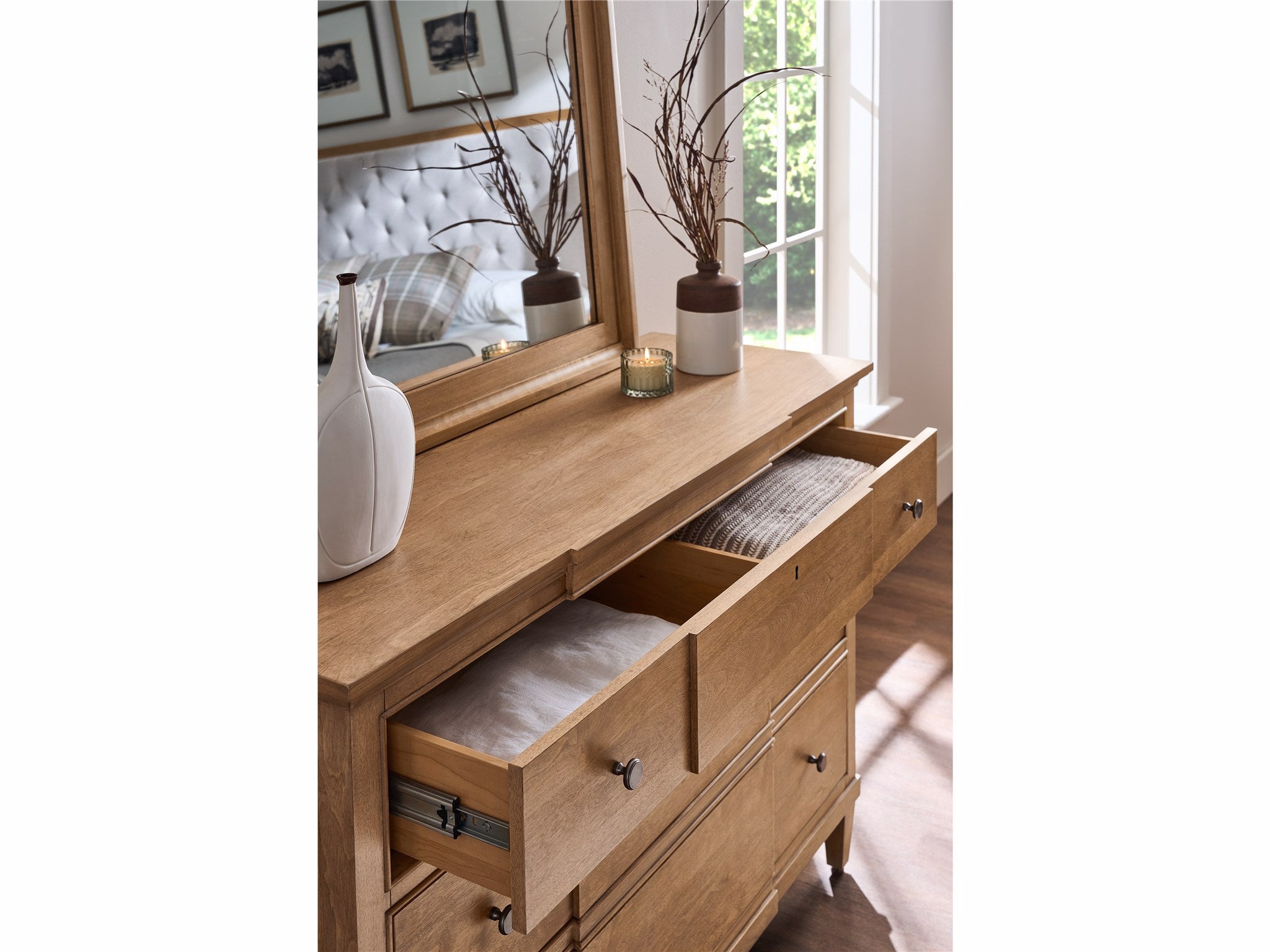 Universal Furniture Birchaven Brindle Dresser — 3 Drawer — Birchaven Collection