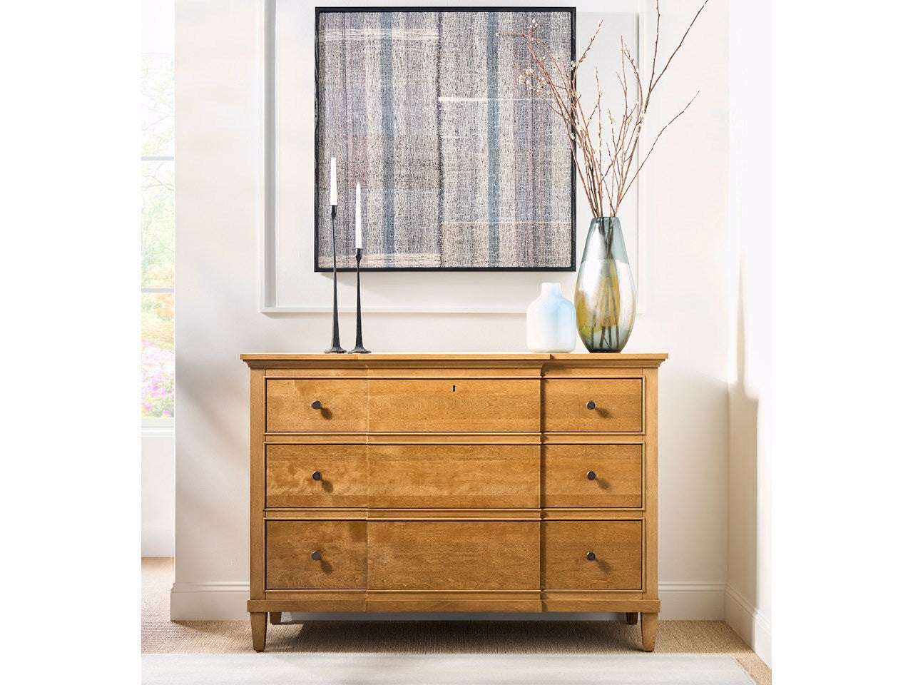 Universal Furniture Birchaven Brindle Dresser — 3 Drawer — Birchaven Collection