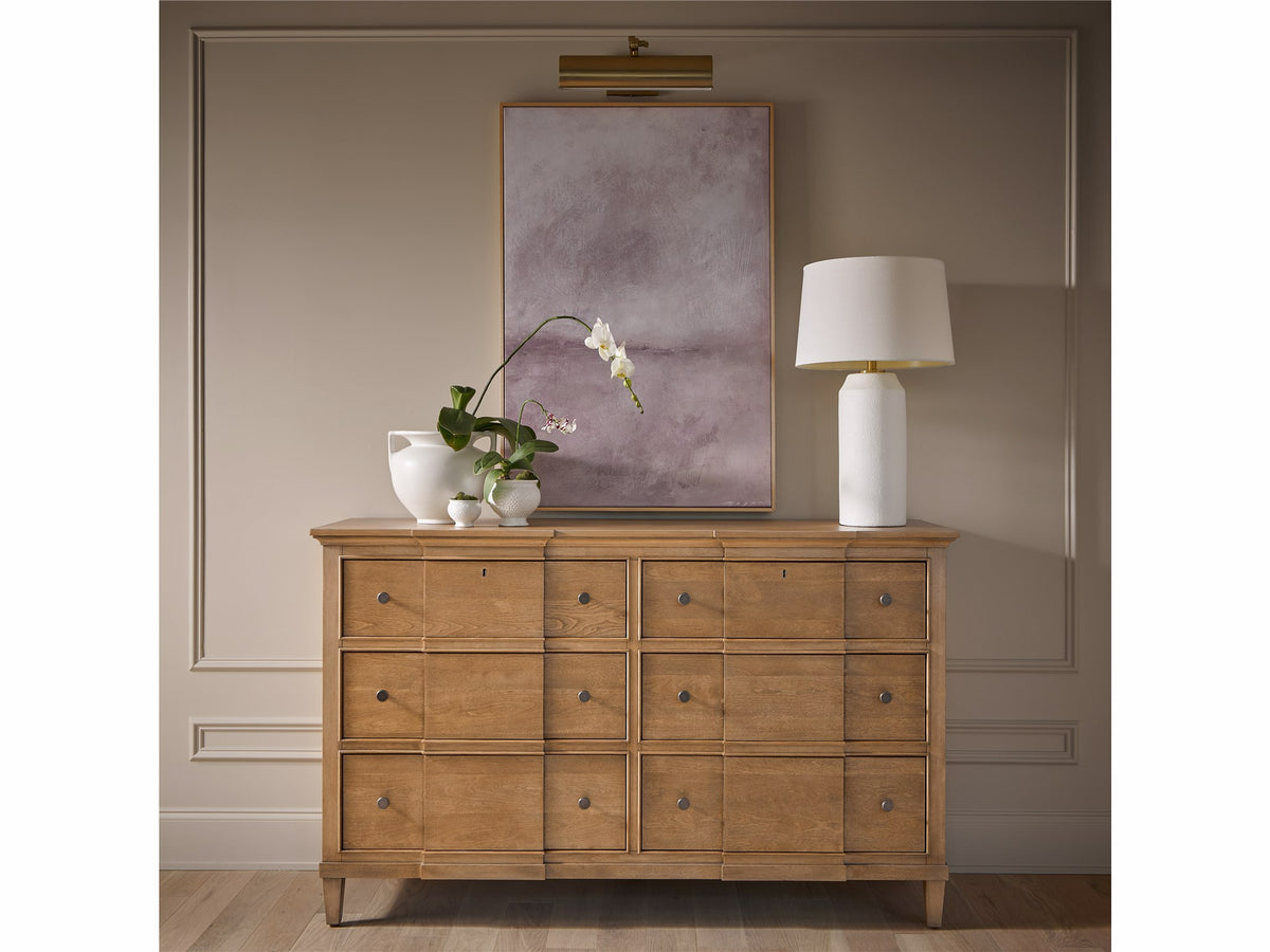 Universal Furniture Birchaven Brindle Dresser — 6 Drawer — Birchaven Collection