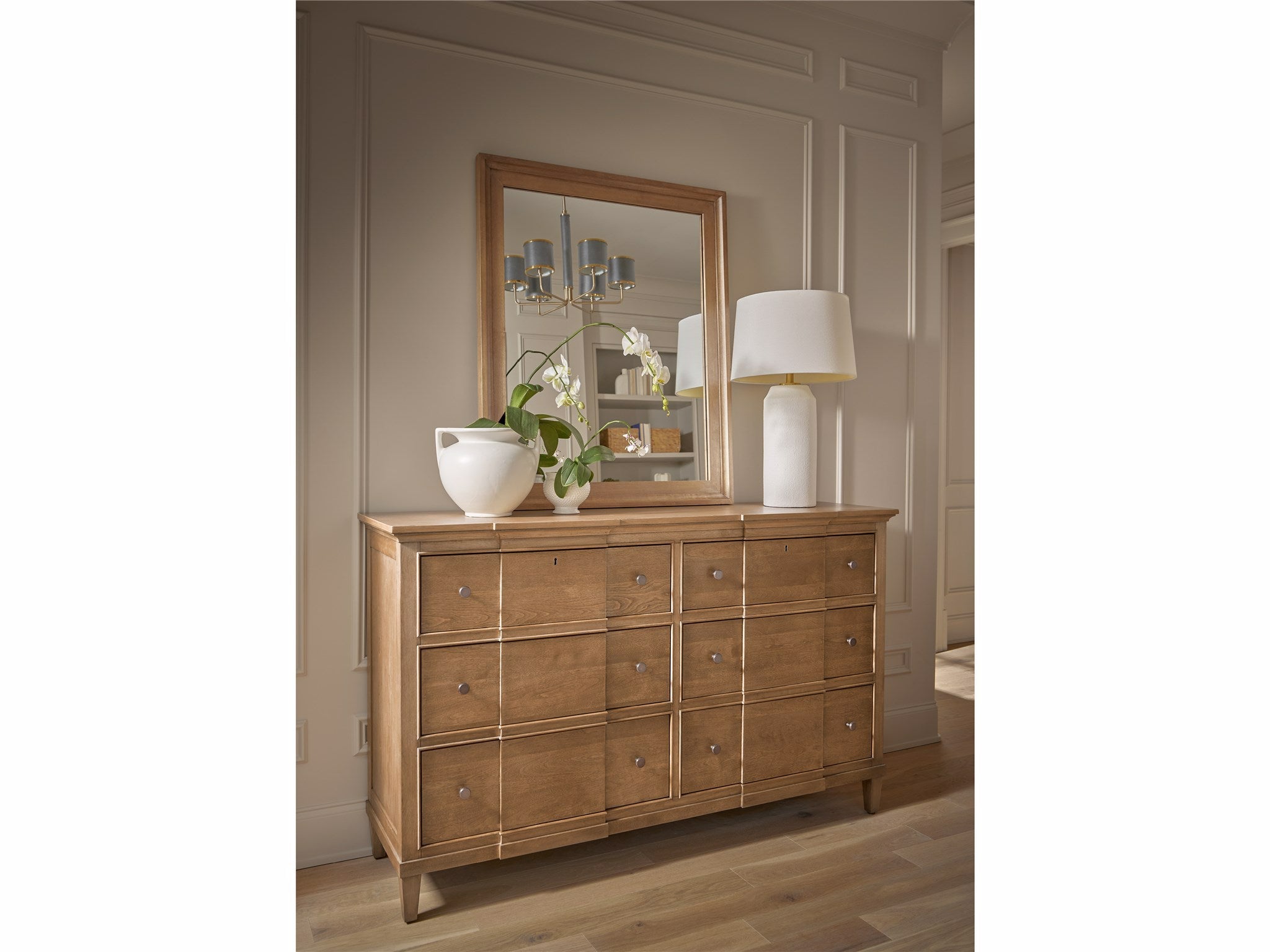 Universal Furniture Birchaven Brindle Dresser — 6 Drawer — Birchaven Collection