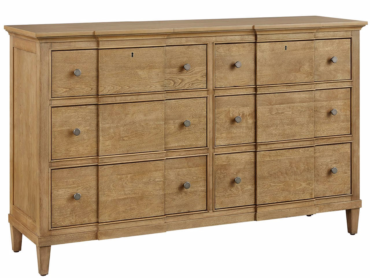 Universal Furniture Birchaven Brindle Dresser — 6 Drawer — Birchaven Collection