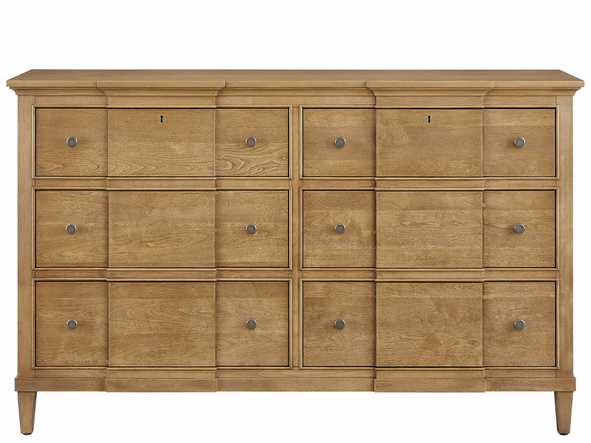 Universal Furniture Birchaven Brindle Dresser — 6 Drawer — Birchaven Collection