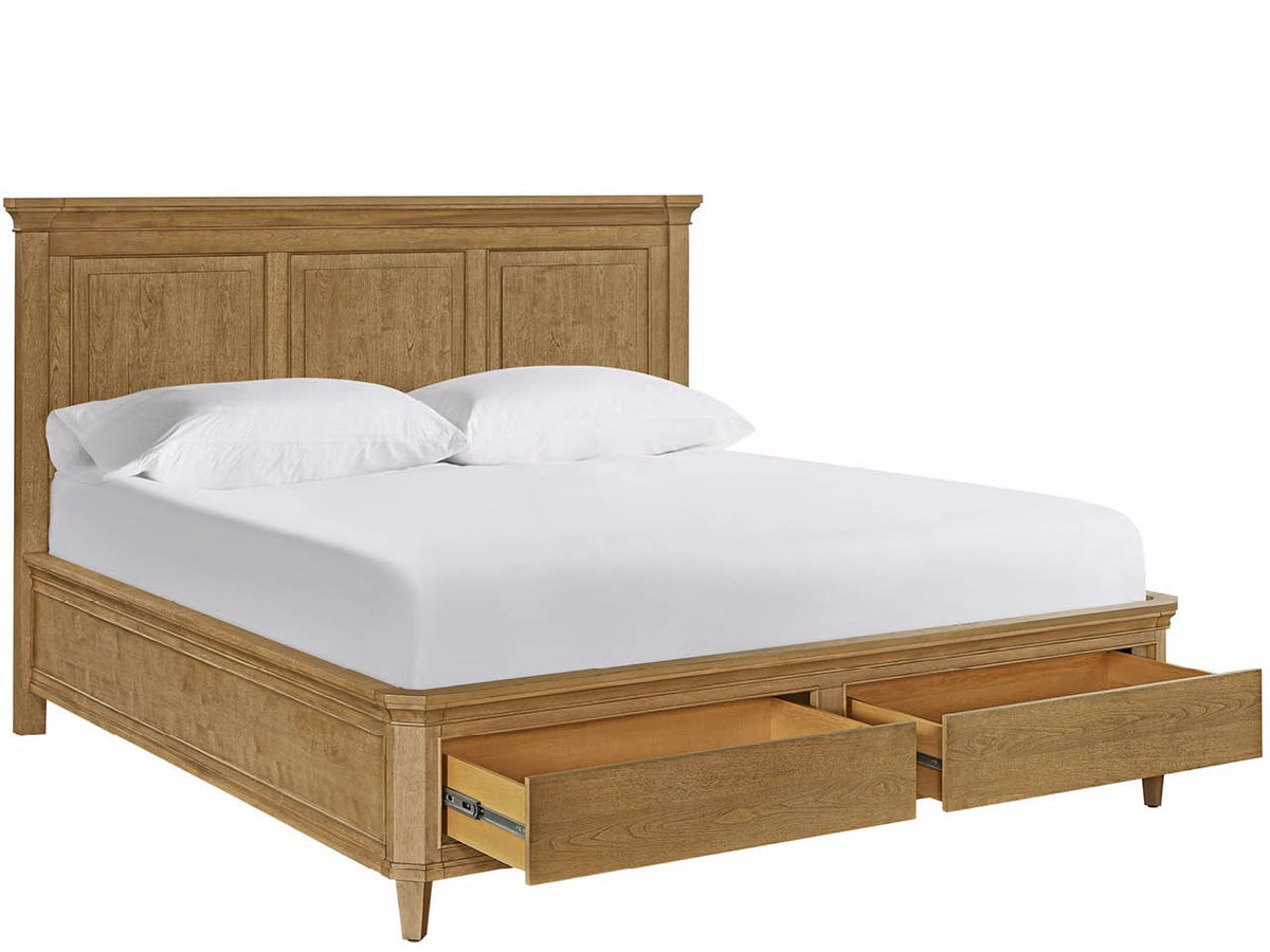 Universal Furniture Brindle Storage Bed — Birchaven Collection