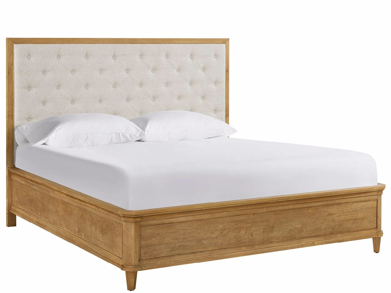 Universal Furniture Brindle Upholstered Bed — Birchaven Collection