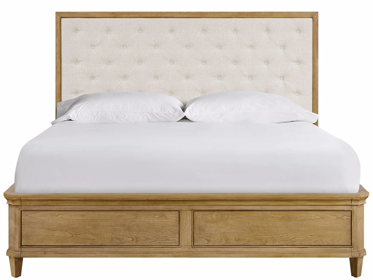 Universal Furniture Brindle Upholstered Storage Bed — Birchaven Collection