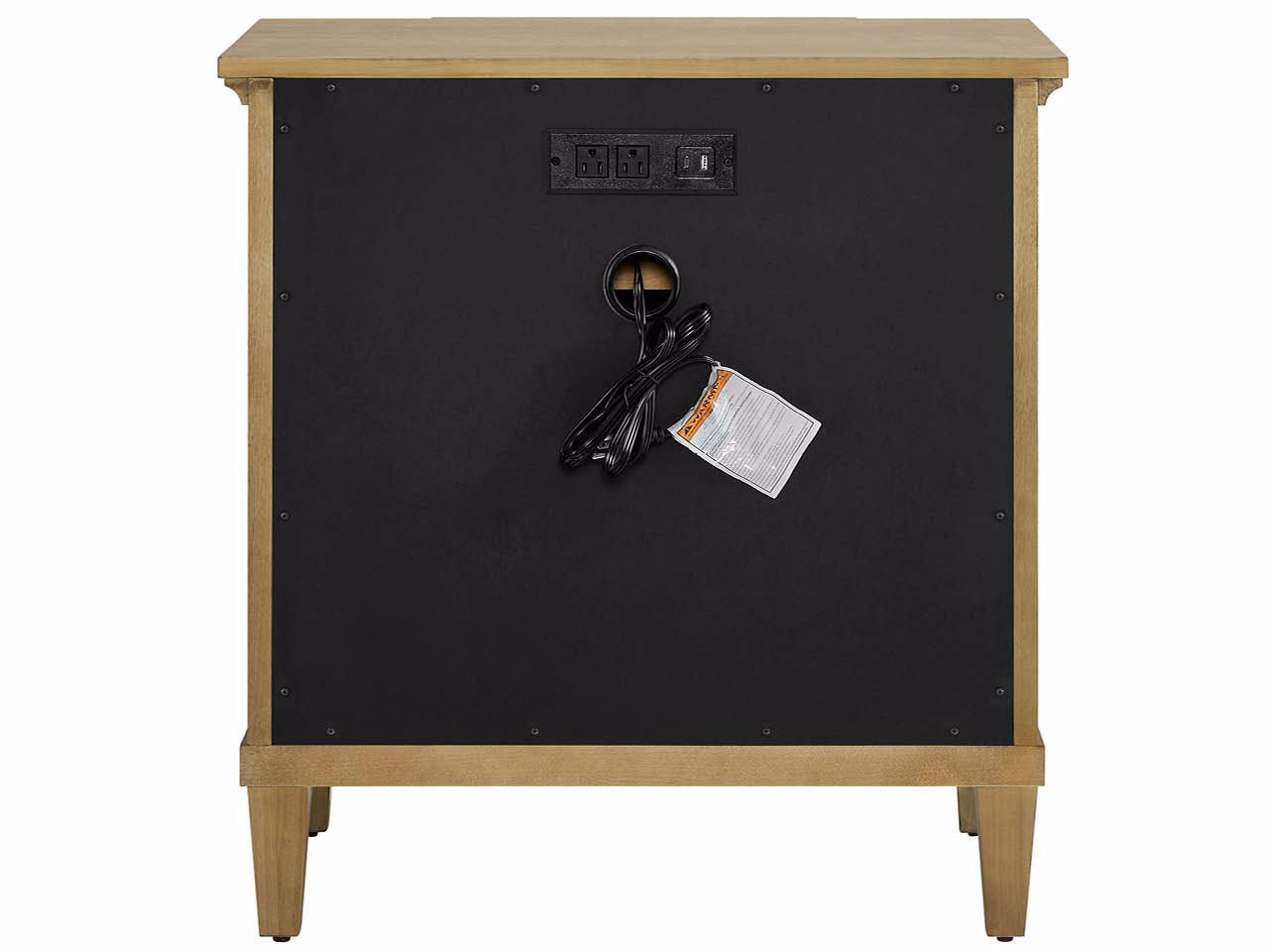 Universal Furniture Birchaven Brindle Nightstand — 3 Drawer — Birchaven Collection