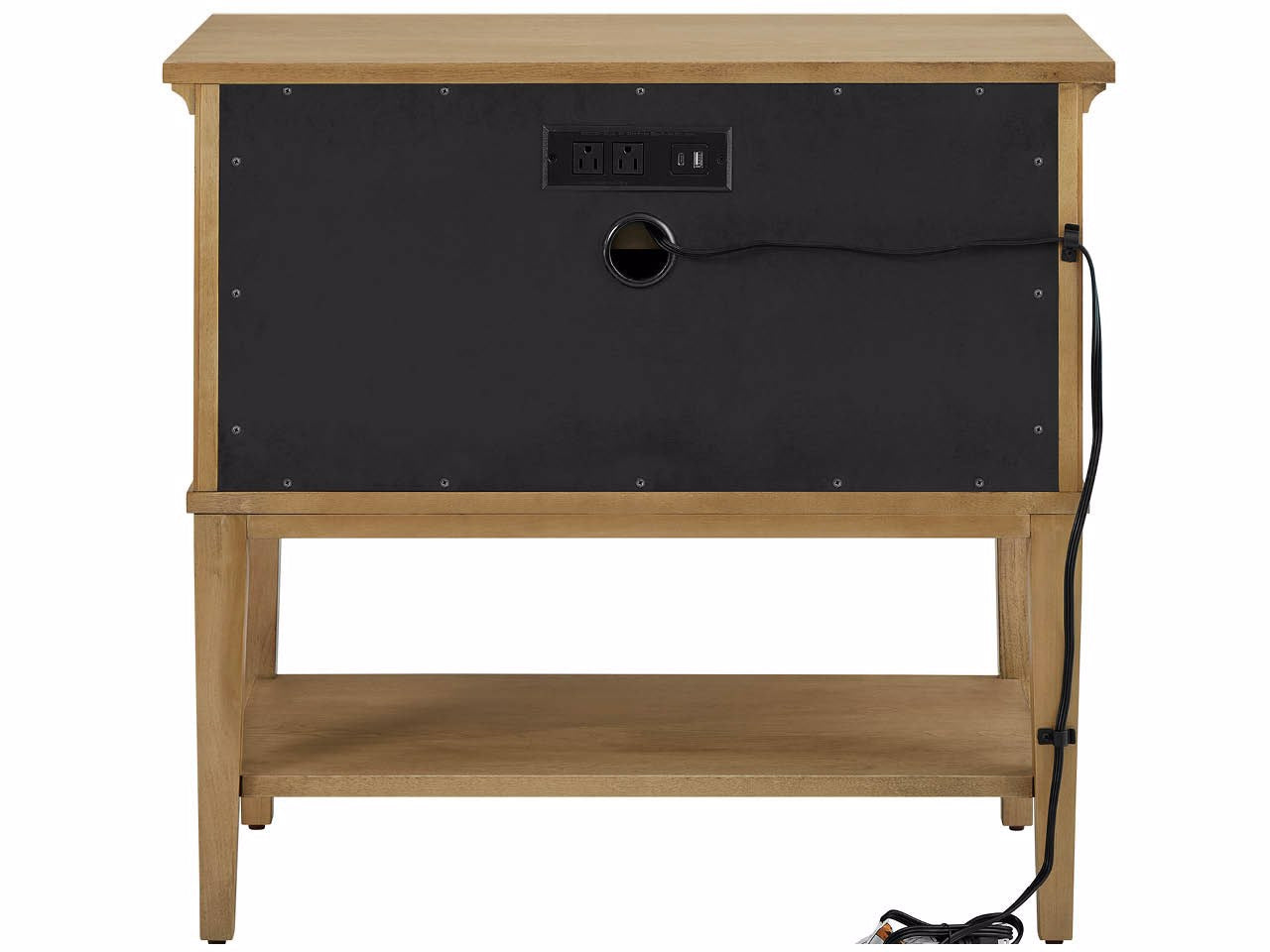 Universal Furniture Birchaven Brindle Nightstand — 2 Drawer — Birchaven Collection