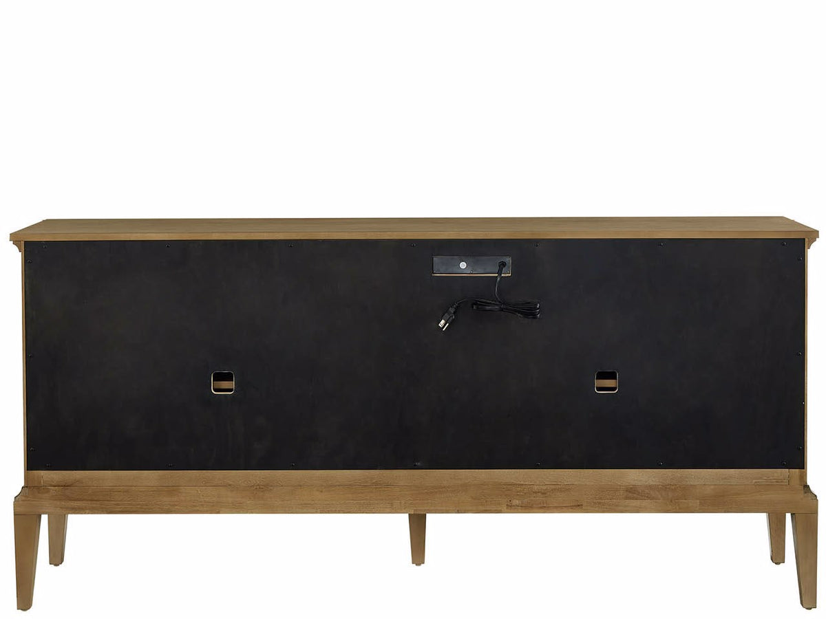 Universal Furniture Birchaven Brindle Credenza — 4 Door — Birchaven Collection