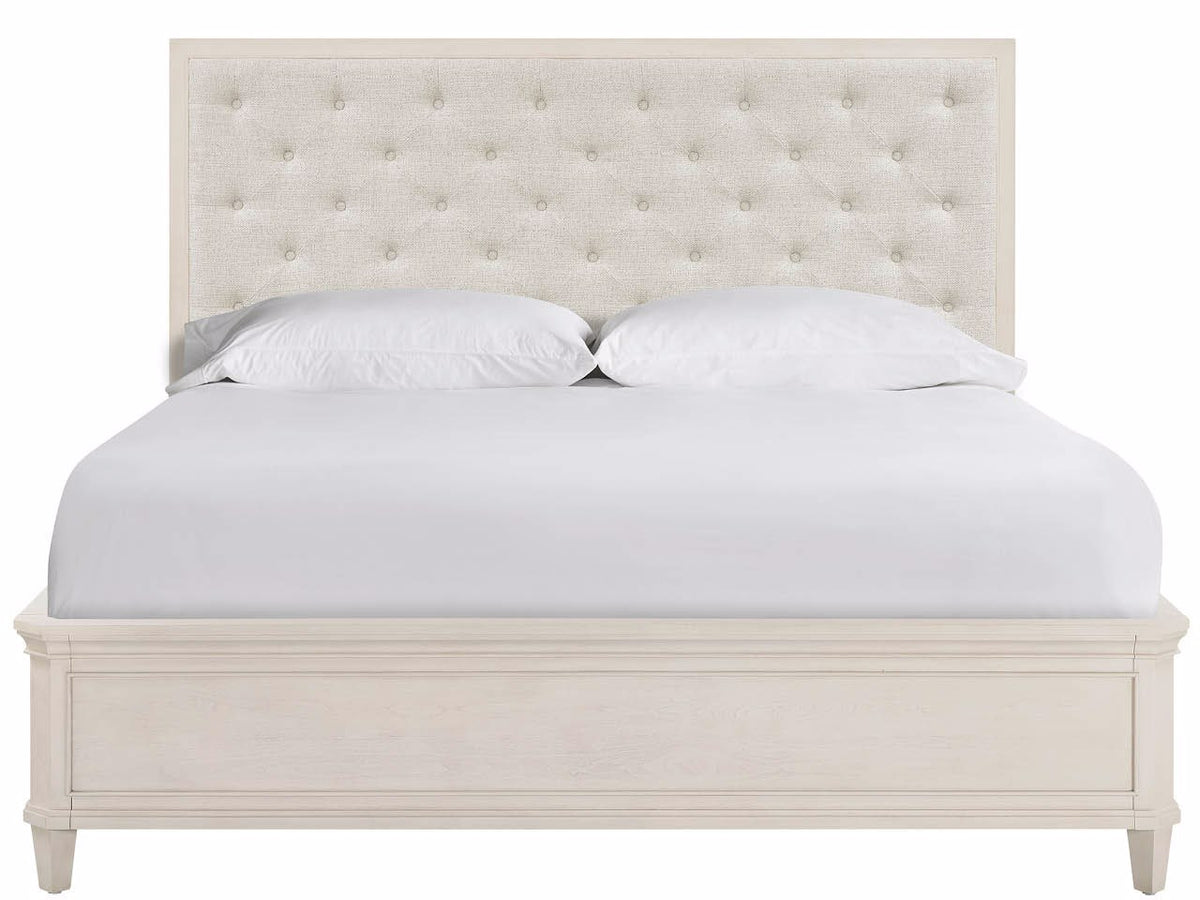 Universal Furniture Willow Upholstered Bed — Birchaven Collection