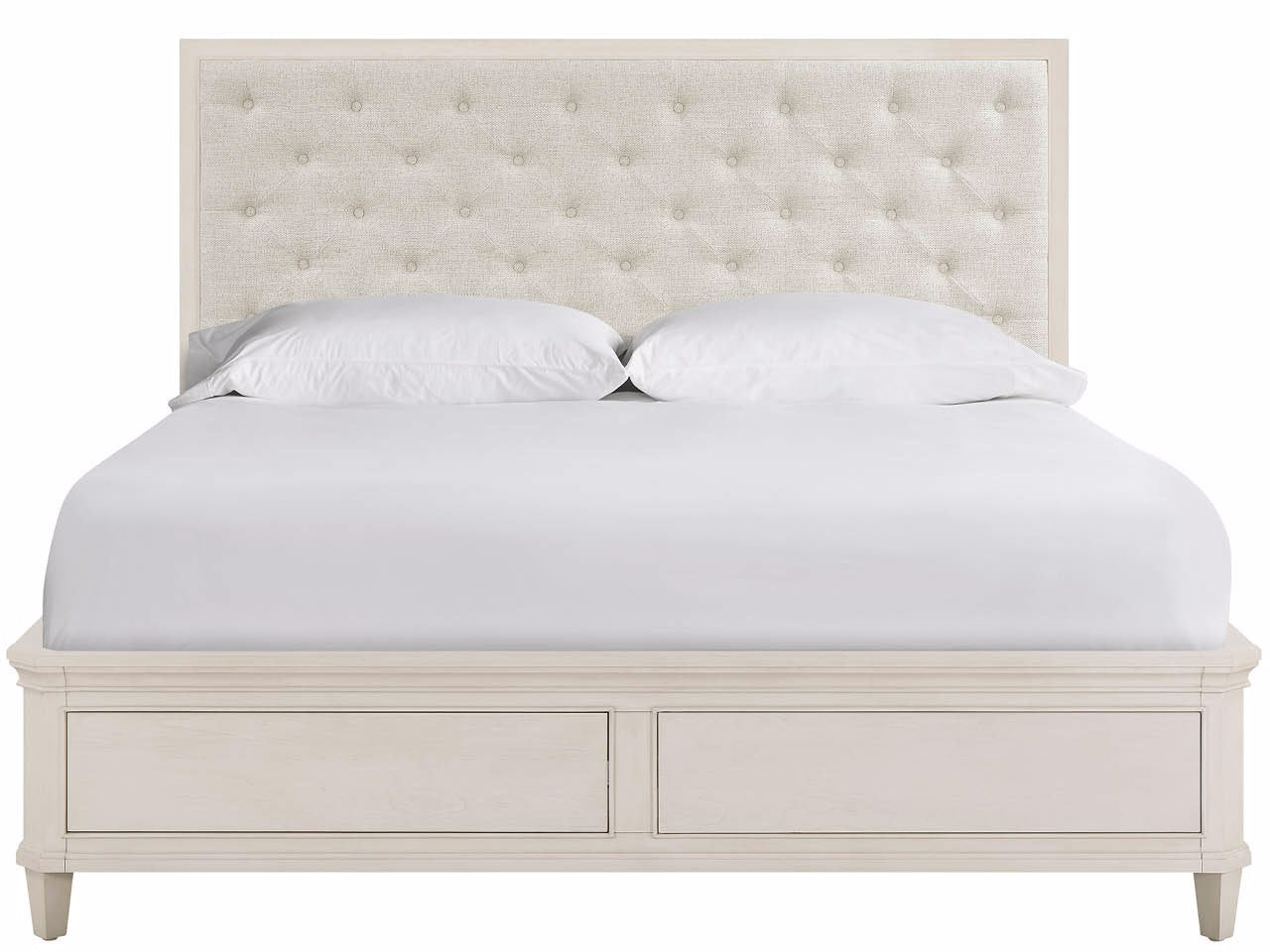 Universal Furniture Willow Upholstered Storage Bed — Birchaven Collection