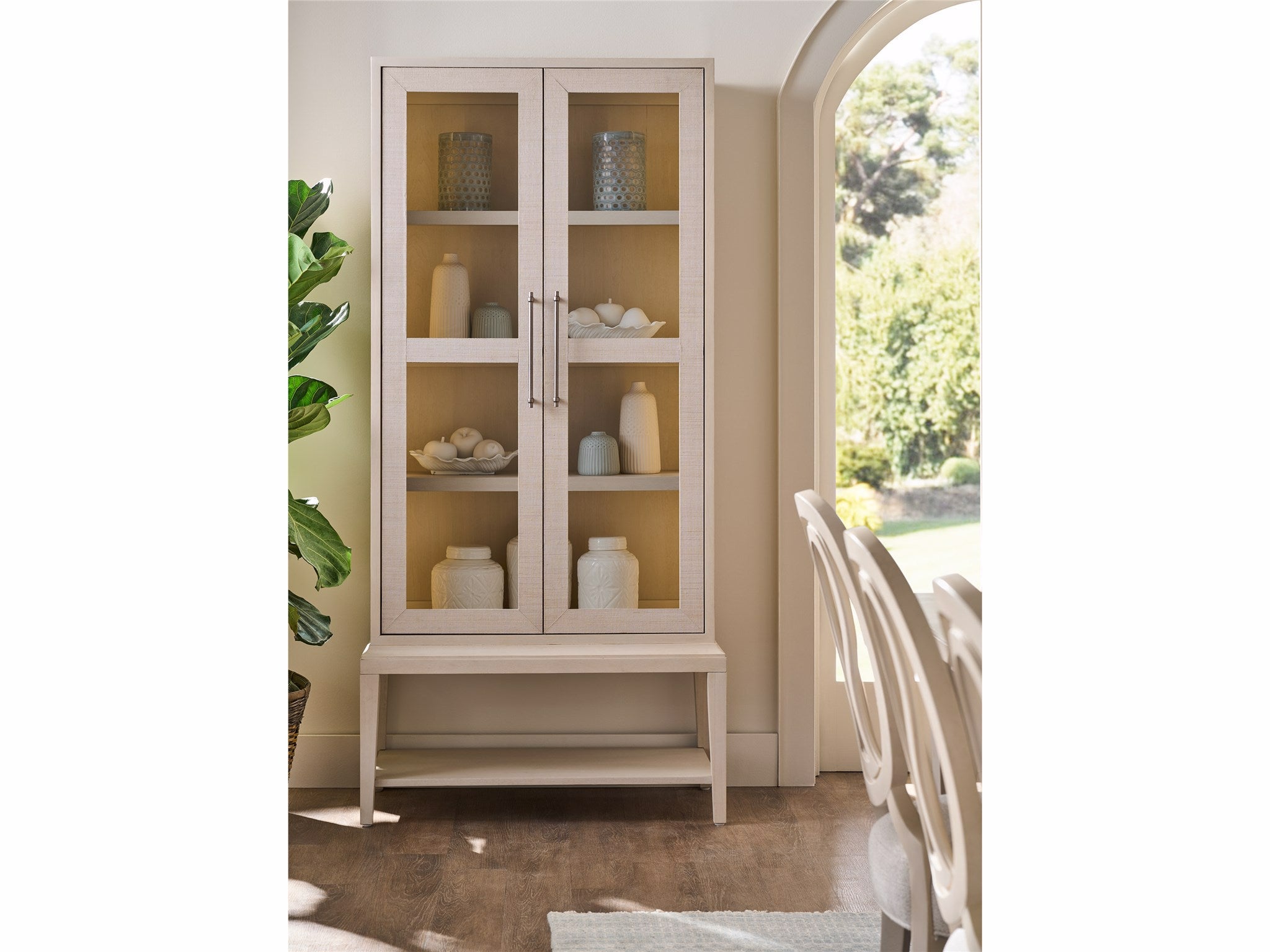 Universal Furniture Meadow Display Cabinet — Birchaven Collection