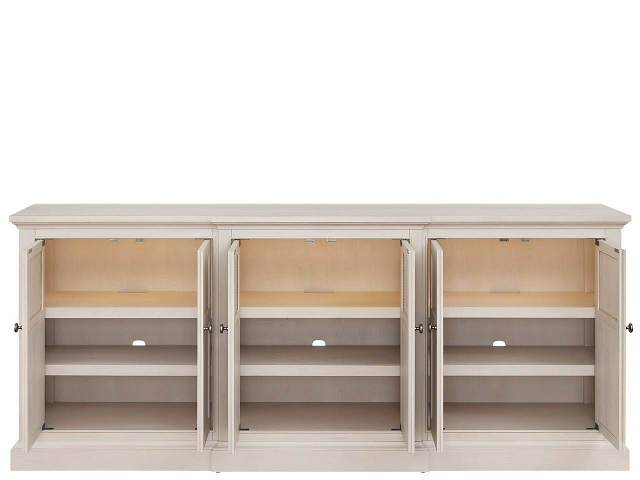 Universal Furniture Birchaven Willow Credenza — 6 Door — Birchaven Collection