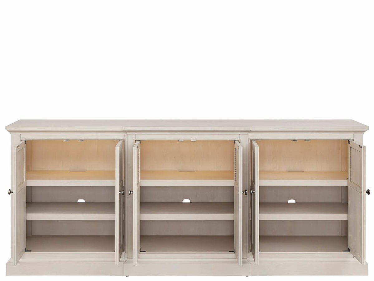 Universal Furniture Birchaven Willow Credenza — 6 Door — Birchaven Collection