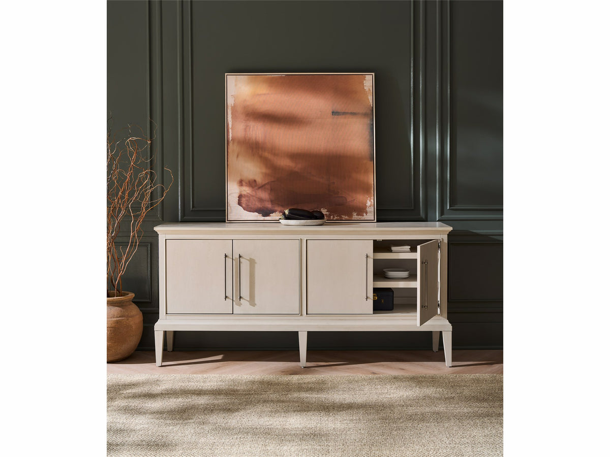 Universal Furniture Birchaven Willow Credenza — 4 Door — Birchaven Collection