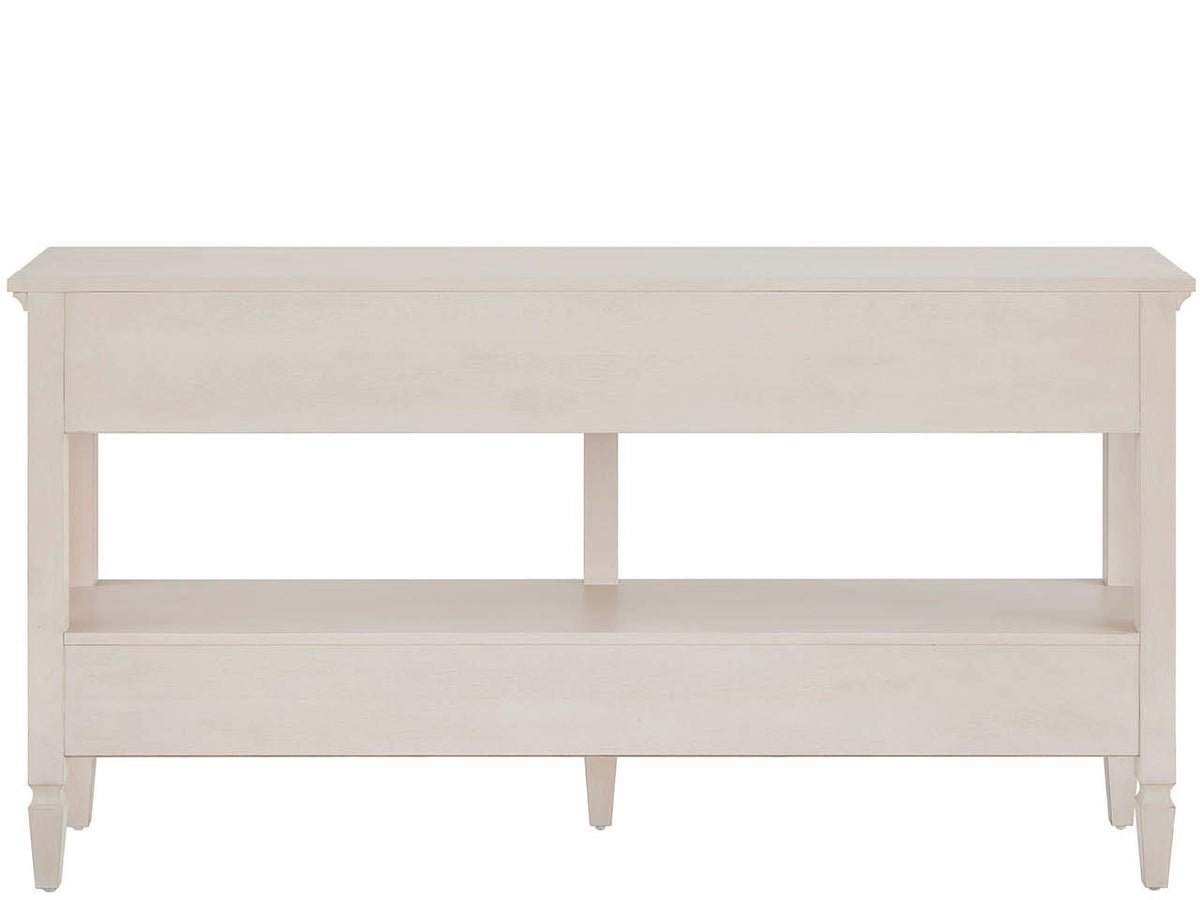 Universal Furniture Birchaven Willow Console — 4 Drawer — Birchaven Collection