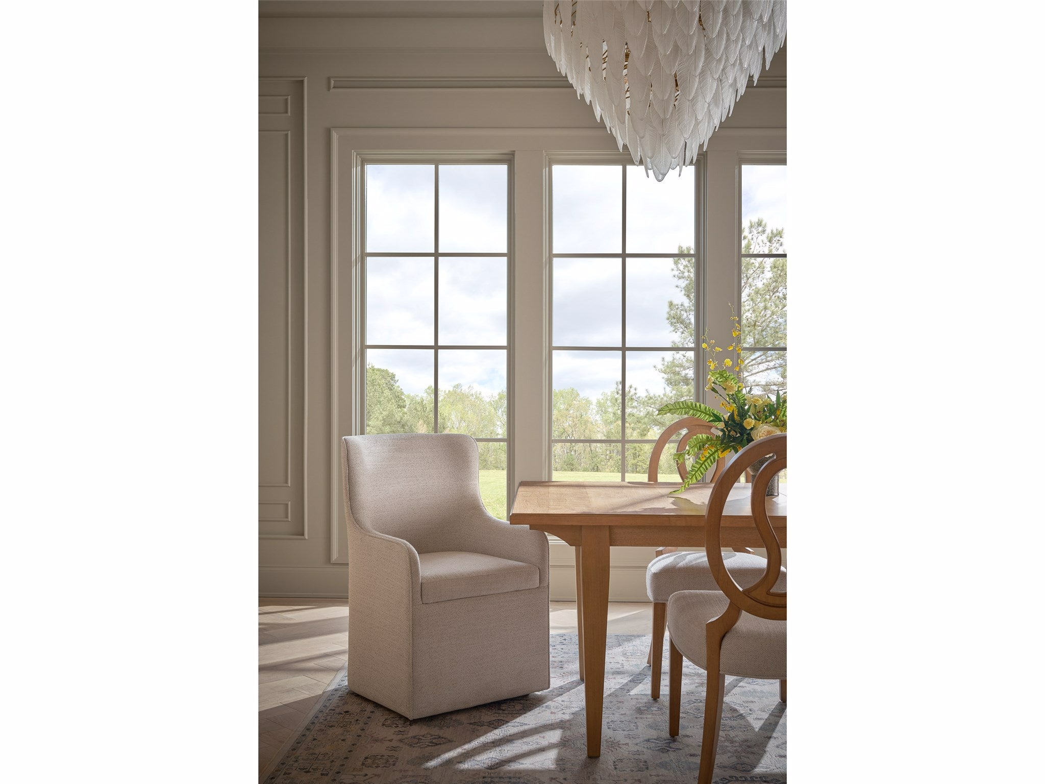Universal Furniture Brindle Oval Side Chair — Birchaven Collection