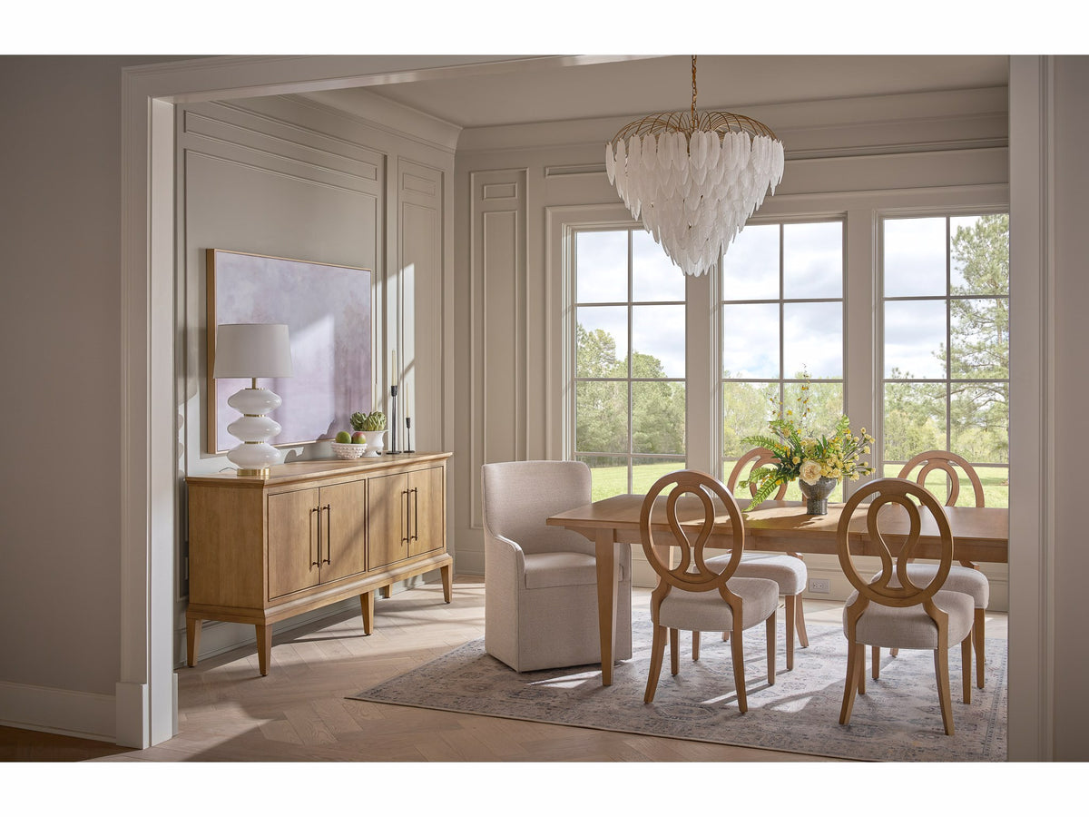 Universal Furniture Birchaven Brindle Credenza — 4 Door — Birchaven Collection