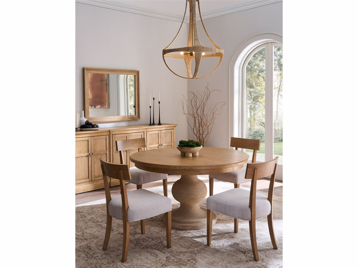 Universal Furniture Brindle Wrapped Dining Table — Birchaven Collection