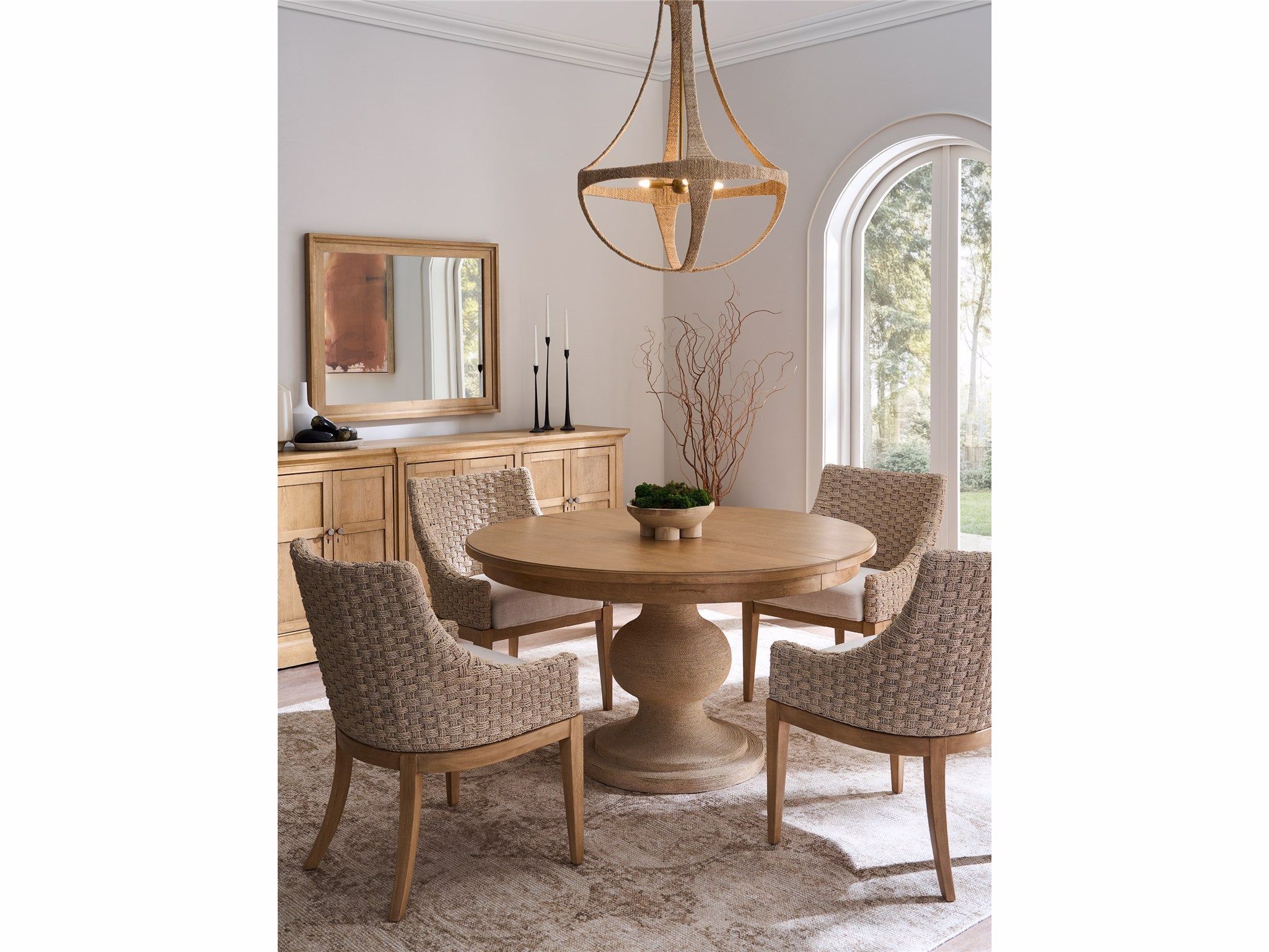 Universal Furniture Brindle Wrapped Dining Table — Birchaven Collection