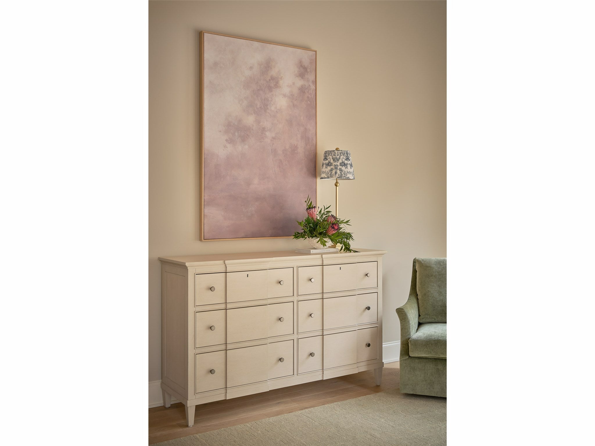 Universal Furniture Birchaven Willow Dresser — 6 Drawer — Birchaven Collection