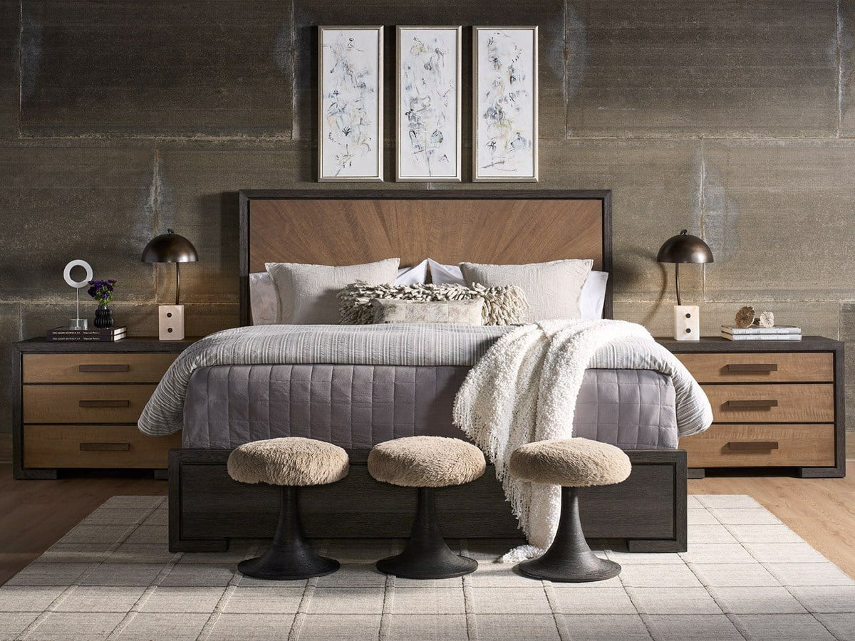 Universal Furniture Veil Panel Bed — Modern Collection