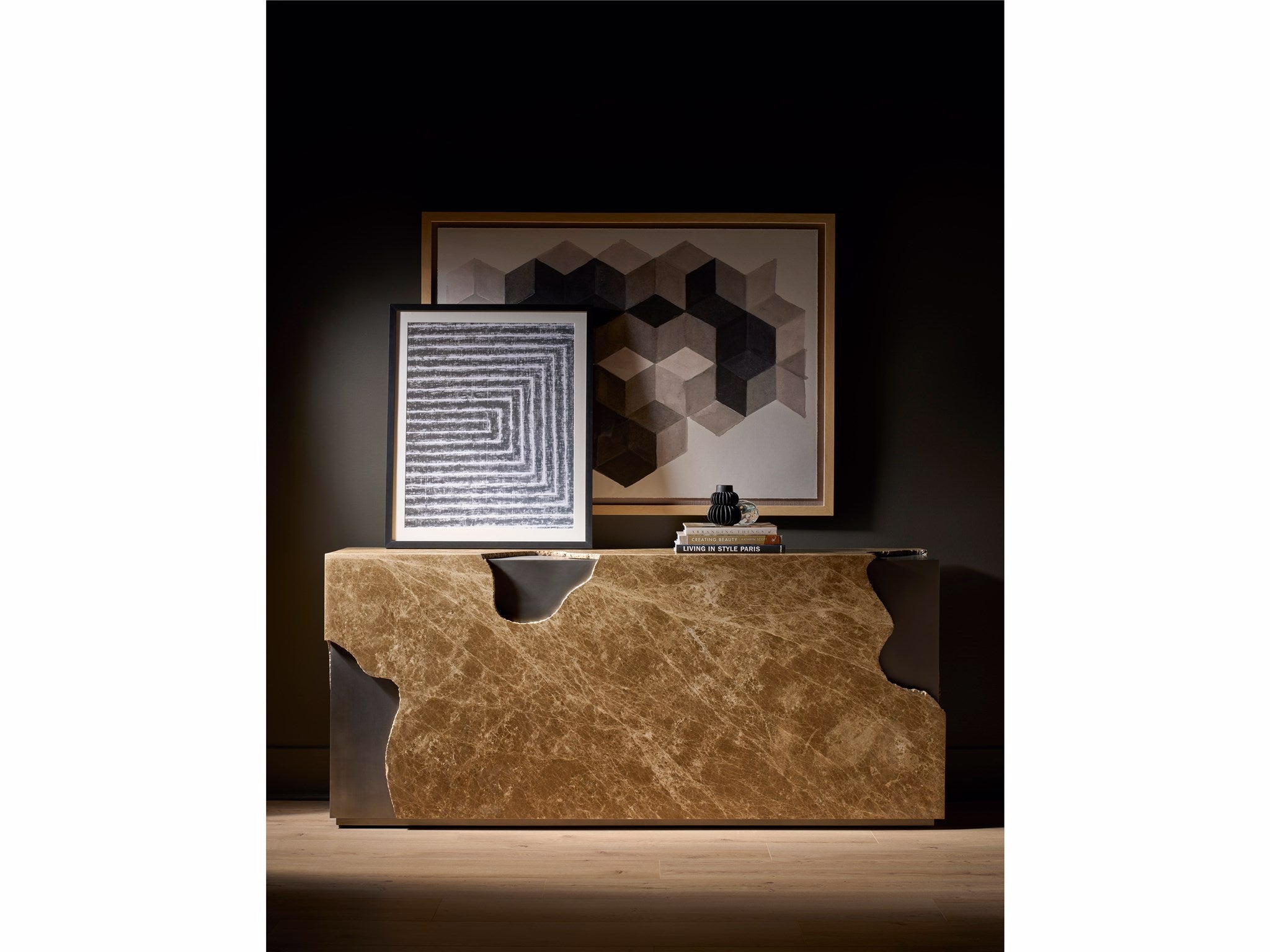 Universal Furniture Mirage Console Table — Modern Collection