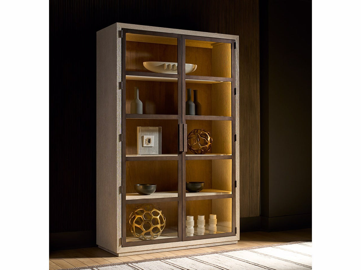 Universal Furniture Mist Display Cabinet — Modern Collection