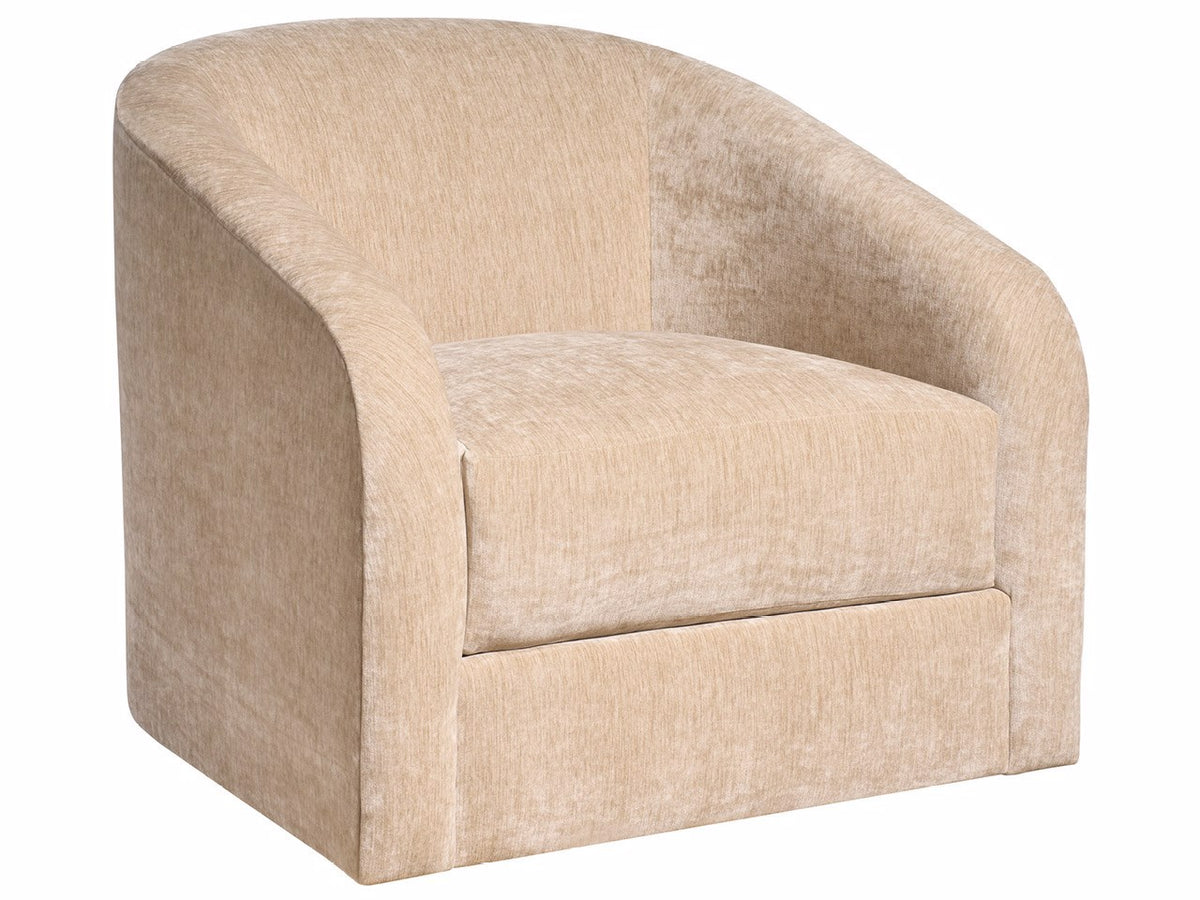 Universal Furniture Dylan Swivel Chair — Gatsby Sand — Dylan Collection