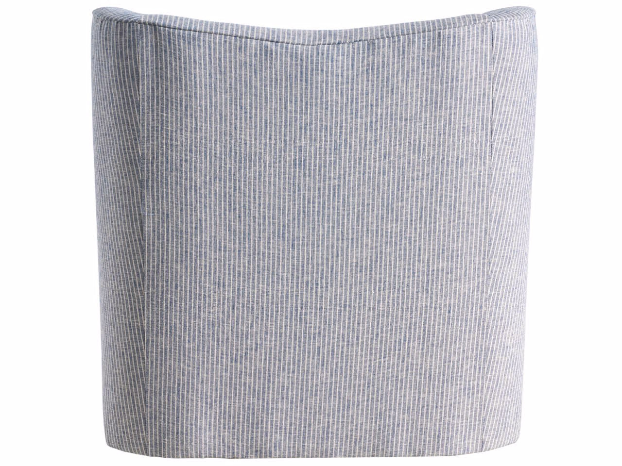 Universal Furniture Camille Swivel Chair — Amherst Denim — Camille Collection