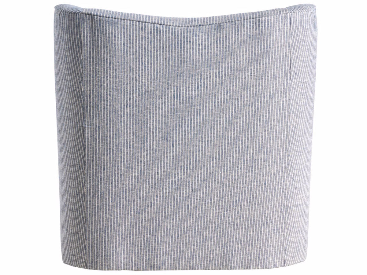 Universal Furniture Camille Swivel Chair — Amherst Denim — Camille Collection