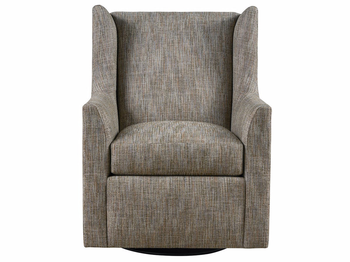 Universal Furniture Newhall Swivel Glider — Liza Terra — Newhall Collection