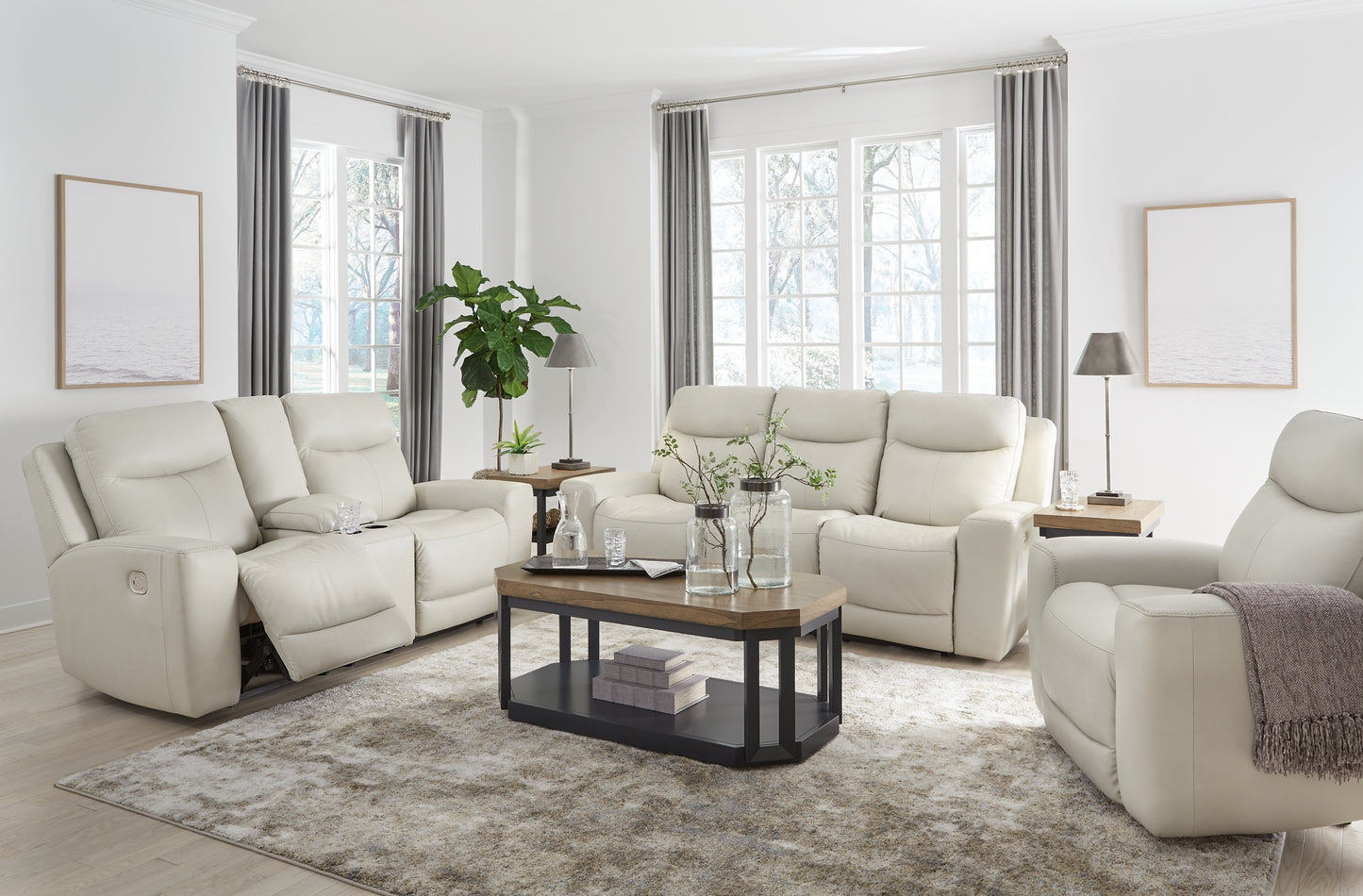 Mindanao Power Reclining Sofa, Loveseat and Recliner