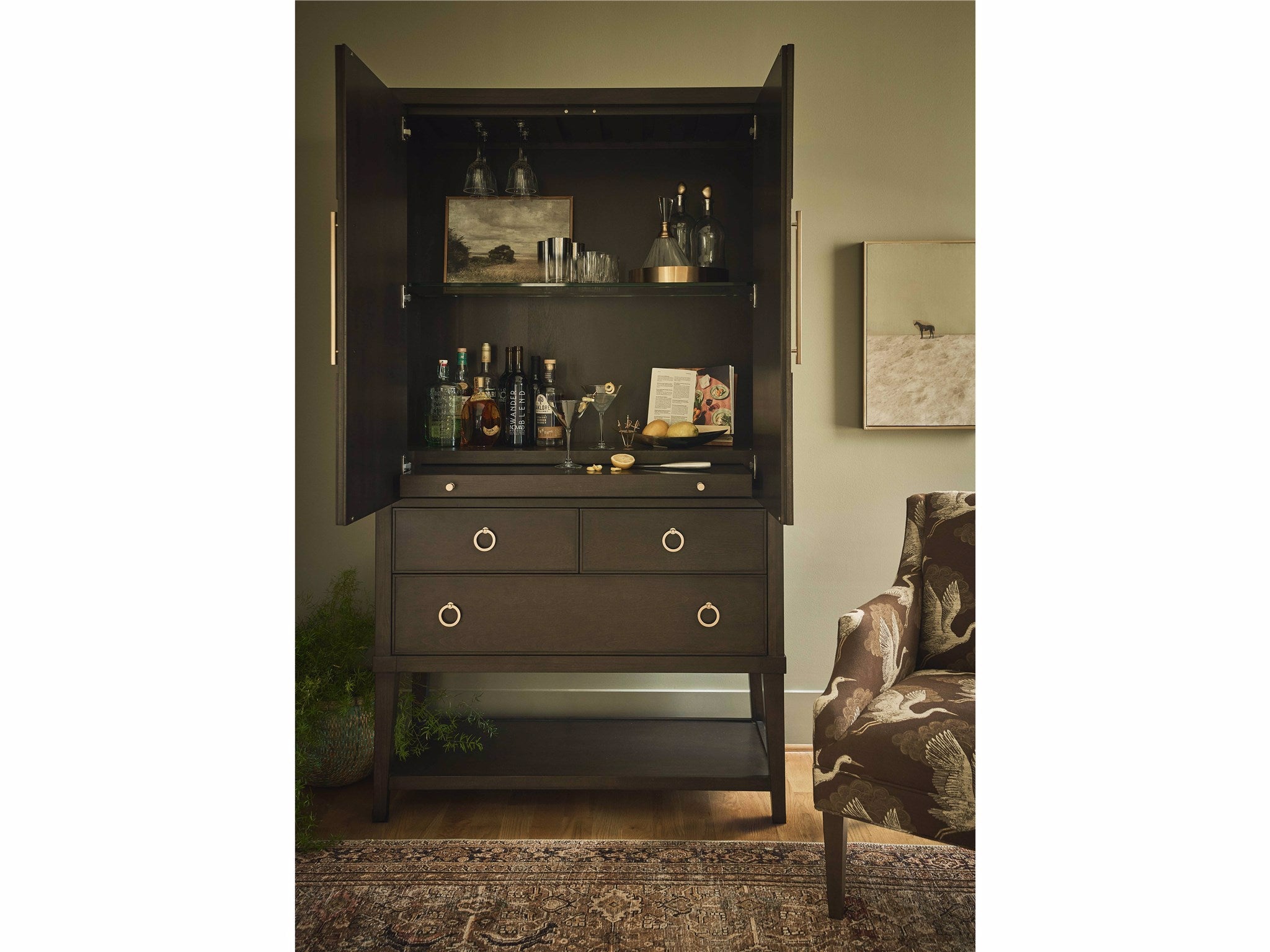 Universal Furniture Fenwick Bar Cabinet — Fenwick Collection