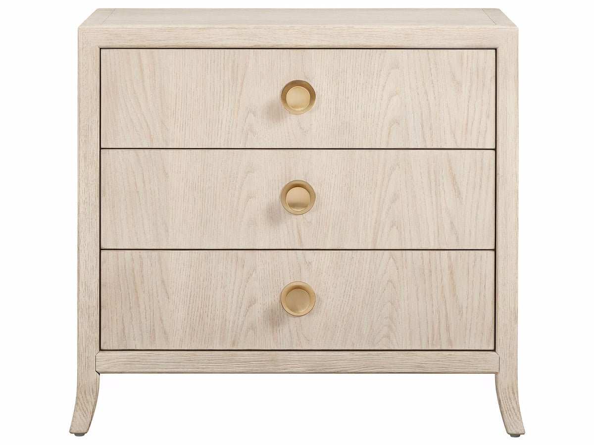 Universal Furniture Velora Nightstand — 3 Drawer — Velora Collection