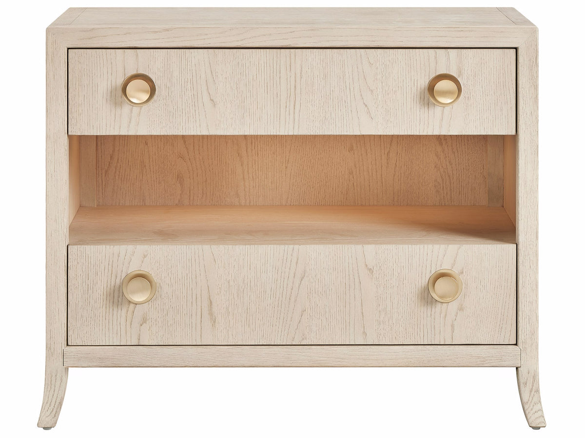 Universal Furniture Velora Nightstand — 2 Drawer — Velora Collection