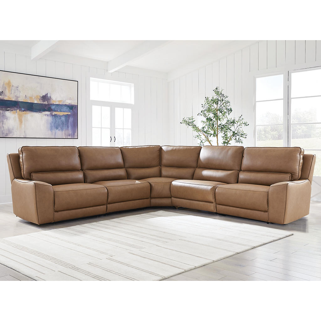 DeepWakes 5-Piece Power Reclining Sectional Signature Design by Ashley® Living Room