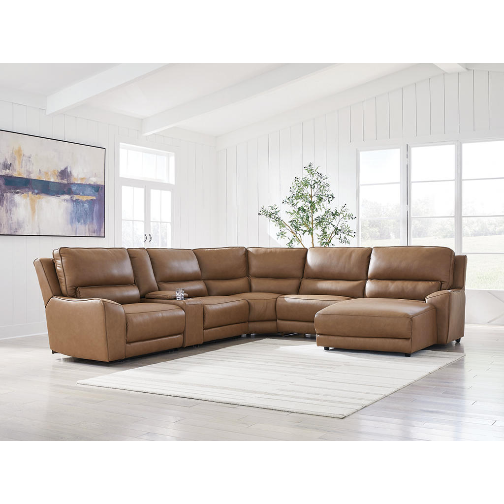 DeepWakes 6-Piece Power Reclining Sectional with Chaise Signature Design by Ashley® Living Room