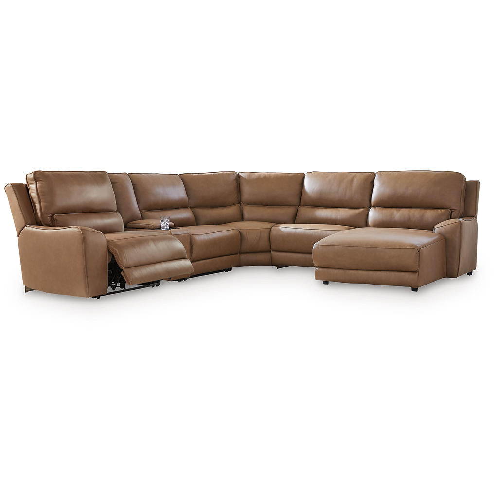 DeepWakes 6-Piece Power Reclining Sectional with Chaise Signature Design by Ashley® Living Room
