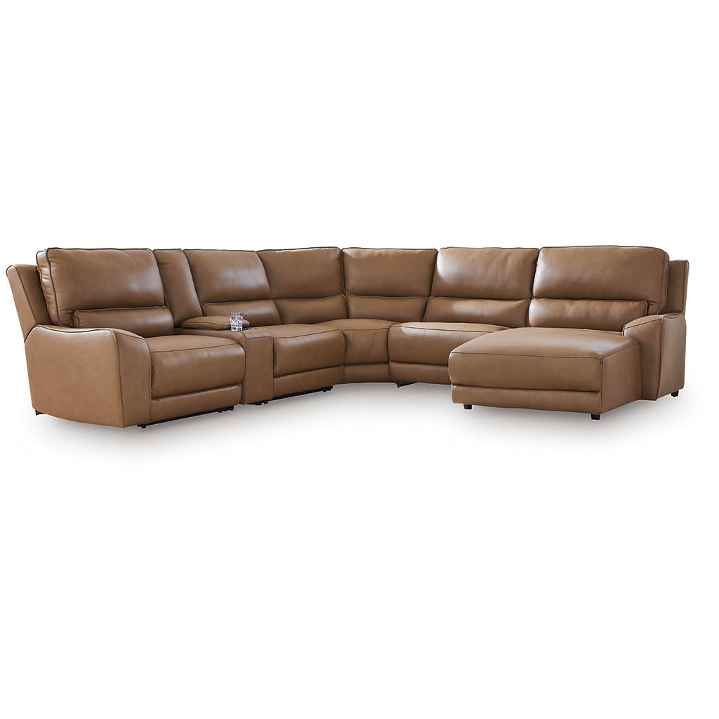 DeepWakes 6-Piece Power Reclining Sectional with Chaise Signature Design by Ashley® Living Room