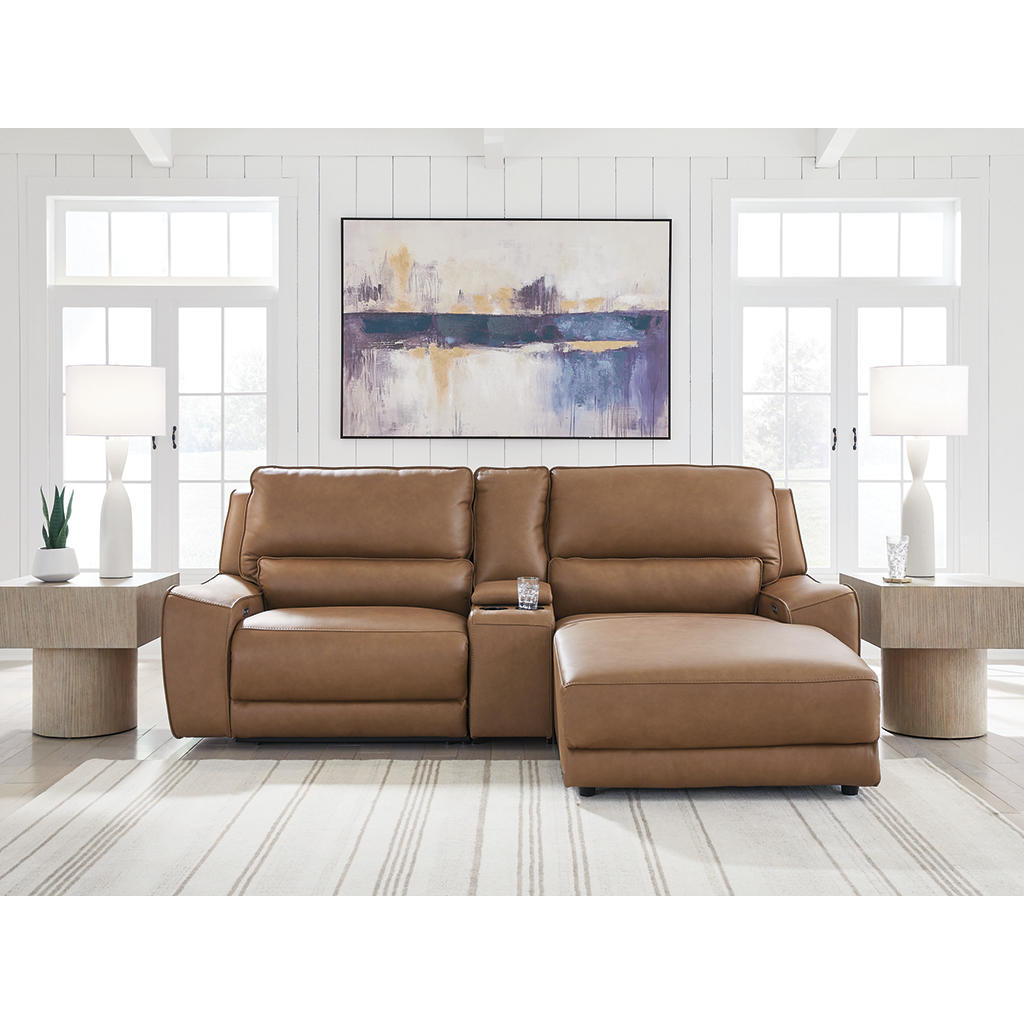 DeepWakes 3-Piece Power Reclining Sectional with Chaise Signature Design by Ashley® Living Room